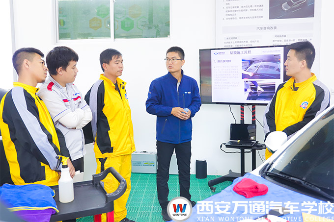 【华商网】汽车美容怎么开店创业？为何选择西安万通汽车学校